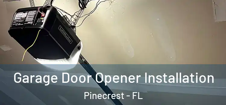 Garage Door Opener Installation Pinecrest - FL
