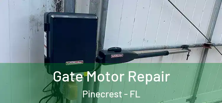 Gate Motor Repair Pinecrest - FL